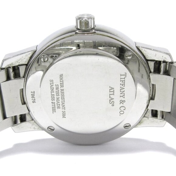TIFFANY&Co. Atlas Dome - Silver Women's Wrist Watch 579-072425 - Picture 7 of 12